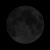 Waxing Crescent, Moon at 1 days in cycle