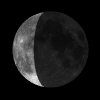 Waning Crescent, Moon at 24 days in cycle