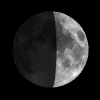 Waxing Gibbous, Moon at 7 days in cycle