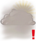 Mostly cloudy with heavy fog Mostly cloudy with heavy fog