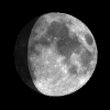 Waxing Gibbous, Moon at 10 days in cycle