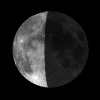 Waning Crescent, Moon at 23 days in cycle