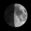 Waxing Gibbous, Moon at 8 days in cycle