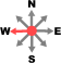 Wind from W Wind from W