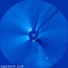 Latest LASCO C3 image of the Sun