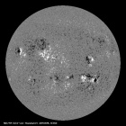 Latest SDO/HMI Magnetogram image of the Sun