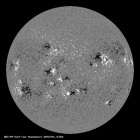 Latest SDO/HMI Magnetogram image of the Sun