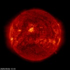 SOHO EIT 304 image of the sun