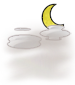Mostly clear with patches of light fog Mostly clear with patches of light fog