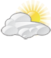 Partly cloudy Partly cloudy